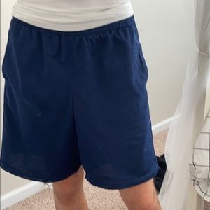 Navy Athletic Shorts